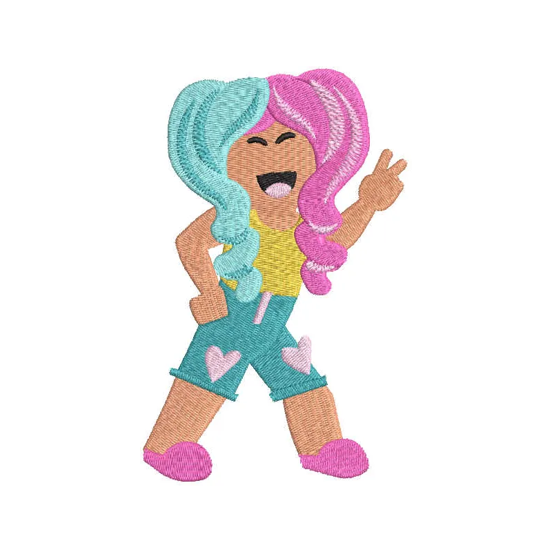 Candy Girl Roblox Dancing Stitching Pattern