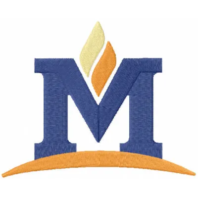 Montana State University Sign Embroidery Design