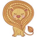 Majestic Lion Art Stitching Pattern for Crafters