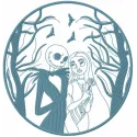 Sally and Jack Romantic Stitching Pattern