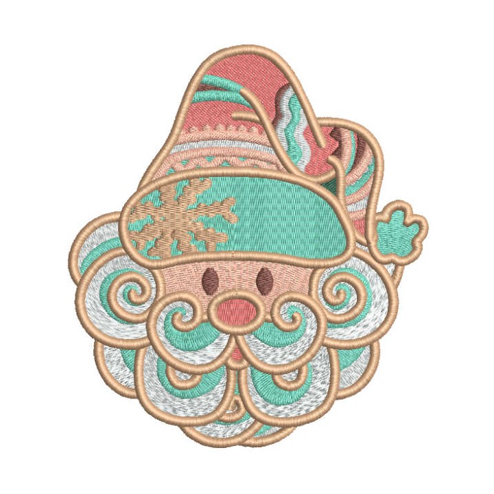 Scandi style embroidery design - Embroidery Design