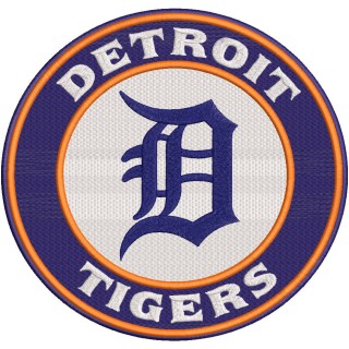 Detroit Tigers Classic Logo embroidery design - Embroidery Design