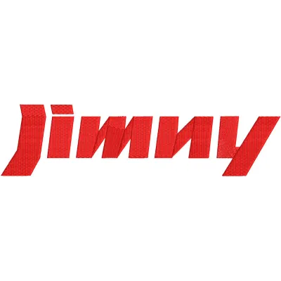 Jimny Logo Embroidery Design - Suzuki Auto Motif