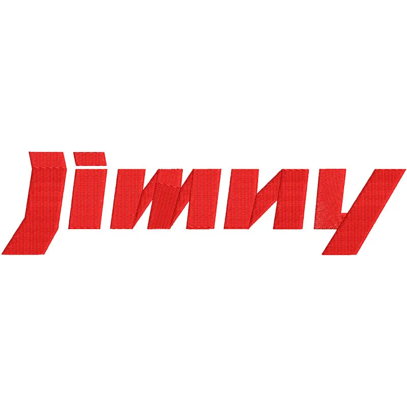 Jimny Logo Stitching Pattern for Suzuki Enthusiasts