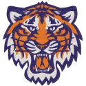 Detroit Tigers Mascot Logo Embroidery Design File
