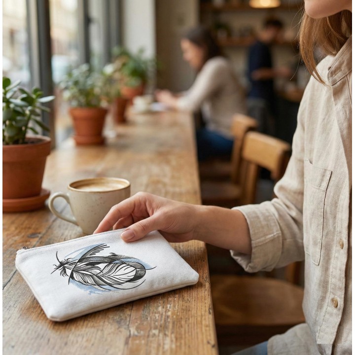 Pigeon feather embroidery design - Embroidery Design