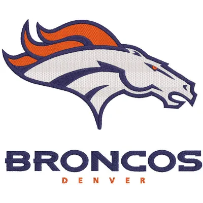 Denver Broncos Primary logo embroidery design