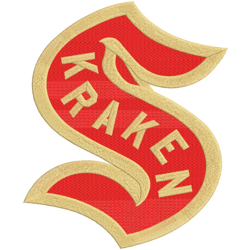Seattle Kraken Special Event Logo Embroidery Design | NHL Style