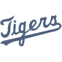 Detroit Tigers script wordmark embroidery design