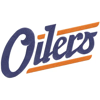 Edmonton Oilers jersey logo 2025 embroidery design