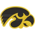 Iowa Hawkeyes Alternate Logo embroidery design
