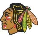 Chicago Blackhawks Primary Logo embroidery design