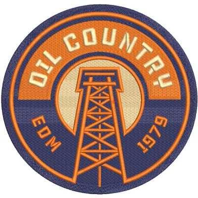 Edmonton Oilers Alternate Logo 2025 embroidery design