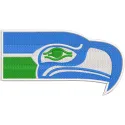 Seattle Seahawks Classic Logo embroidery design