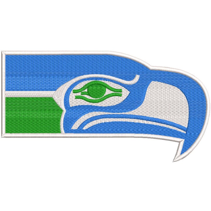 Seattle Seahawks Classic Logo embroidery design