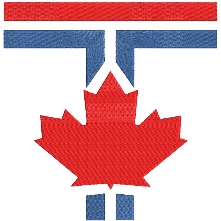 Toronto Blue Jays Cap Logo embroidery design