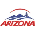Desert Arizona wordmark embroidery design