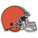 Cleveland Browns Primary logo 2024 embroidery design