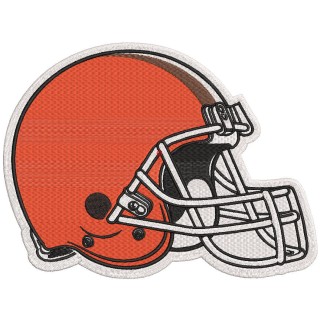 Cleveland Browns Primary logo 2024 embroidery design