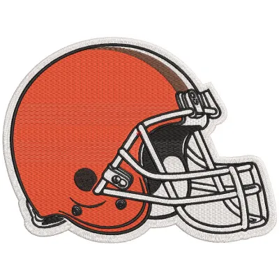 Cleveland Browns Primary logo 2024 embroidery design