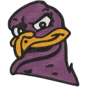 Virginia Tech Hokie Bird embroidery design