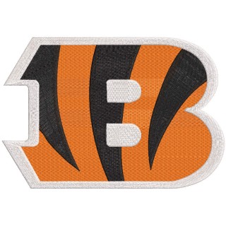 Cincinnati Bengals classic logo embroidery design
