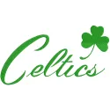 Boston Celtics green script logo embroidery design