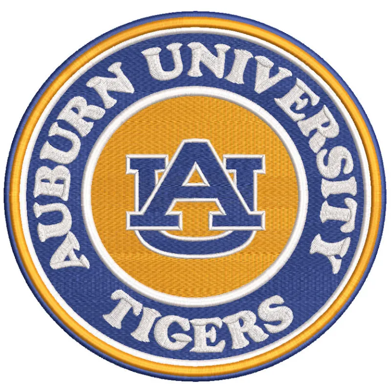 Auburn University Tigers logo embroidery design