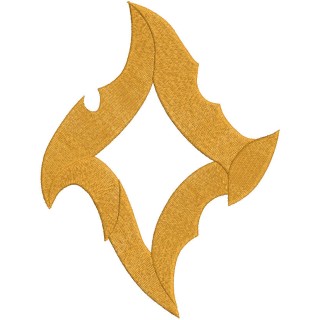 Necrolord Warcraft symbol embroidery design