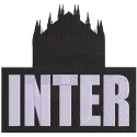 Inter Milan Fan logo embroidery design