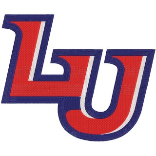 Liverty University logo embroidery design