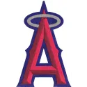 Los Angeles Angels primary logo embroidery design