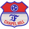 Chappel hill logo embroidery design