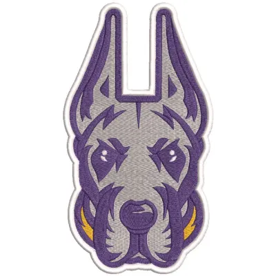 Albany Great Danes Primary logo embroidery design