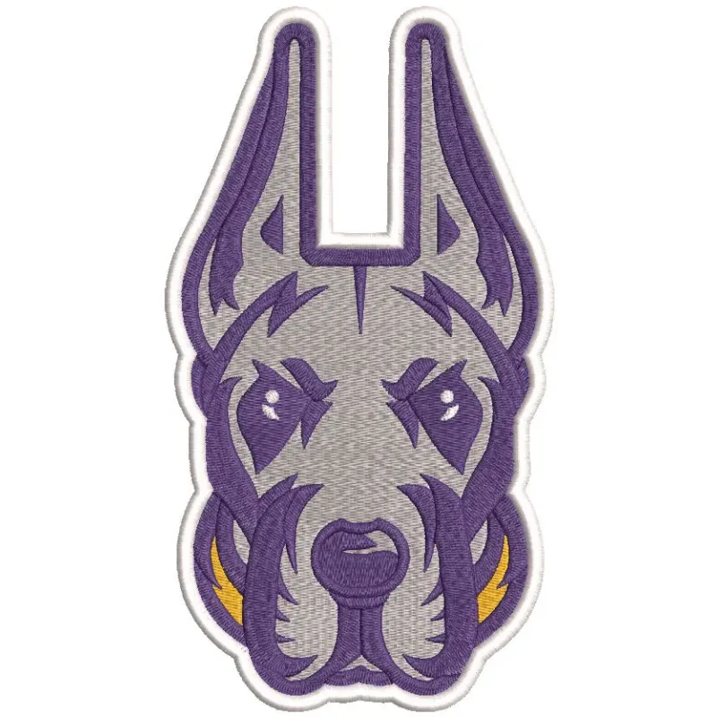 Albany Great Danes Primary logo embroidery design