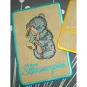 Teddy Bear with toy embroidery design - Embroidery Design