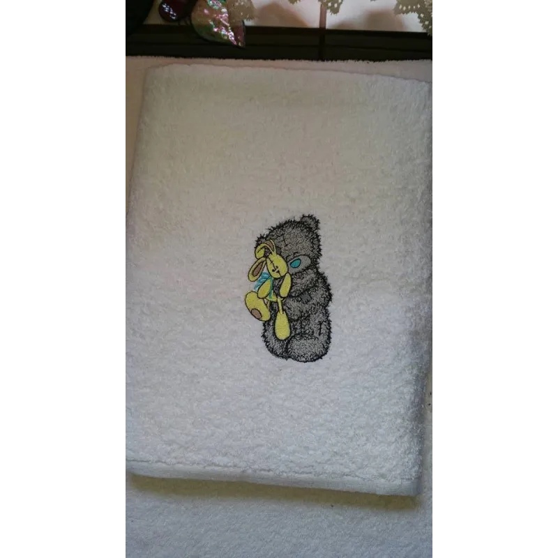 Teddy Bear with toy embroidery design - Embroidery Design