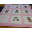 Teddy Bear with toy embroidery design - Embroidery Design