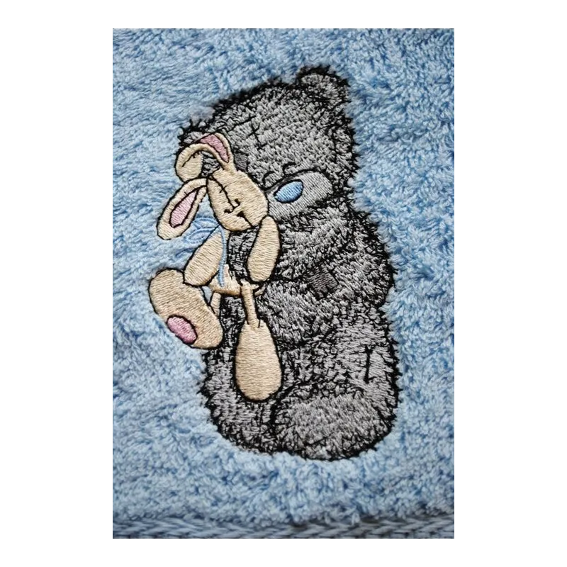 Teddy Bear with toy embroidery design - Embroidery Design