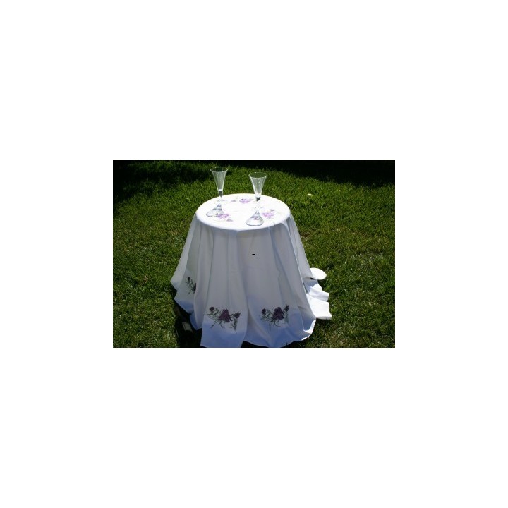 Big Swirl Iris  embroidery design - Embroidery Design