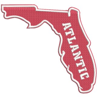 Florida Atlantic Owls Secondary logo 2015 embroidery design - Embroidery Design