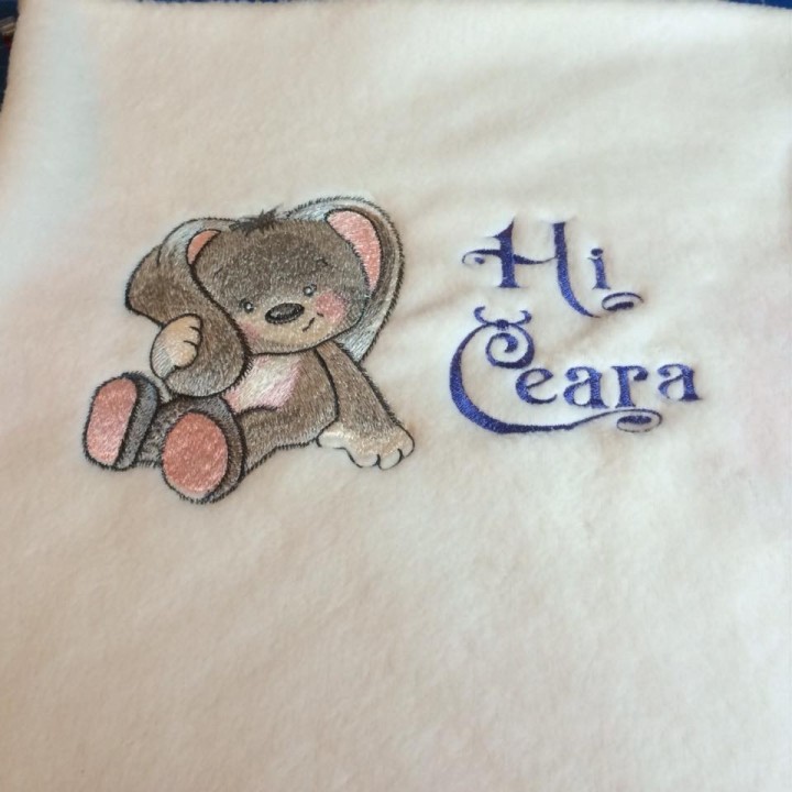 Charming Bunny Girl Embroidery Design for Crafts