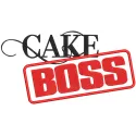 Cake Boss logo embroidery design featuring vibrant colors and intricate stitching, ideal for fans of the show.