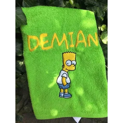 Bart Simpson Stitching Pattern | Animated Cartoon Design