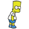Bart Simpson Stitching Pattern | Animated Cartoon Design