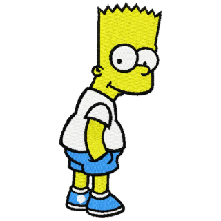 Bart 3  embroidery design - Embroidery Design
