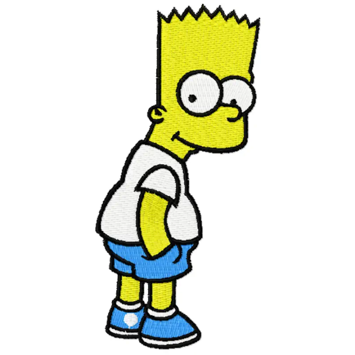 Bart 3  embroidery design - Embroidery Design