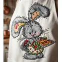 Bunny Baking Cookies Stitching Pattern
