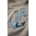 Preview of the Anchor sketch tattered embroidery design, showcasing a nautical theme for stitching on various items.