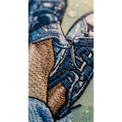 Sneakers Jeans Freedom Embroidery Design for Summer